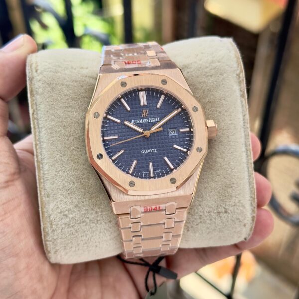 Close view of Audemars Piguet Royal Oak premium replica