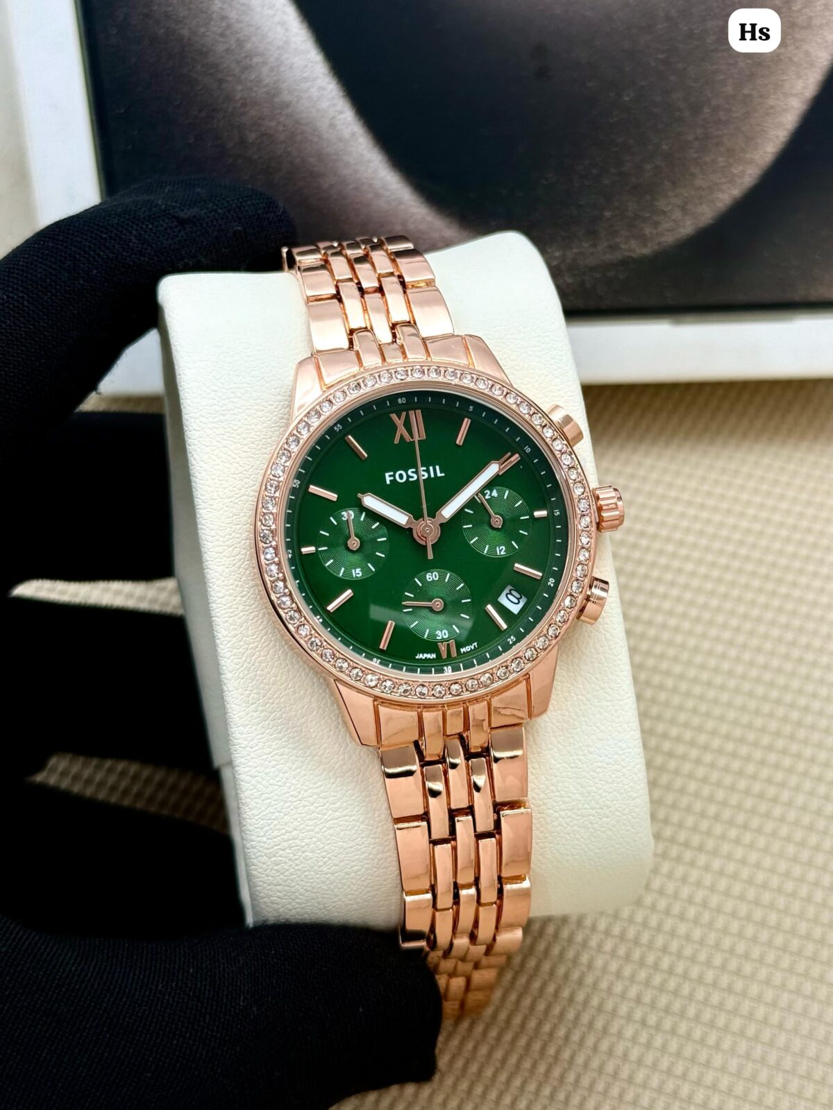 Fossil Ladies – Classic Petite Model with Adjustable Mesh Strap