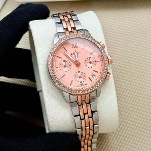 Fossil Classic Petite Women’s Watch – Premium Mesh Strap