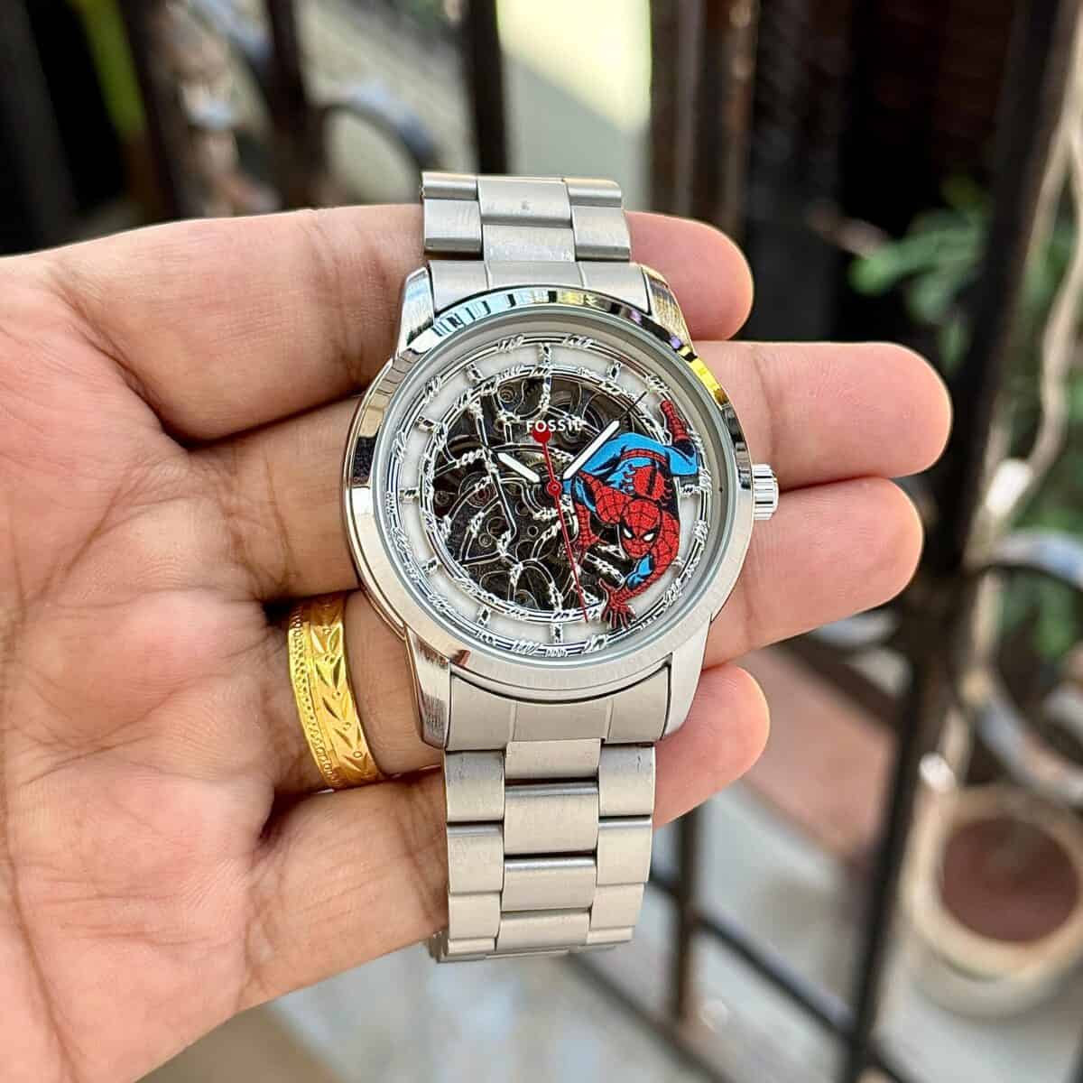 Marvel x Fossil Spider-Man Automatic Men’s First Copy Watch