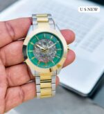 Tissot premium 7A first copy automatic watch with green dial and metal strap