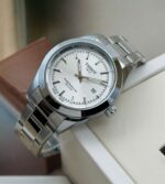 Tissot Powermatic 80 Silicium replica with white dial and premium metal finish
