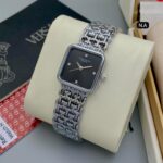 Stylish women’s first copy watch with black square dial