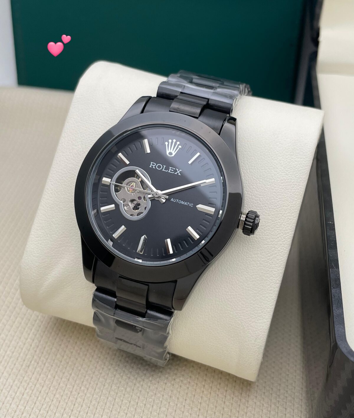 Full Black Rolex Skeleton Automatic