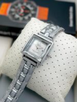 First Copy Rolex Ladies Watch with Square Dial and Diamond Chain