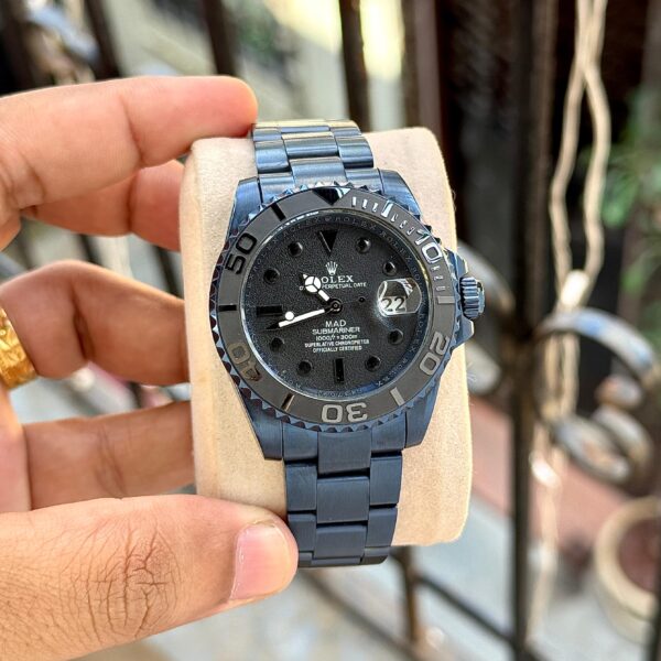 Premium first copy Rolex Submariner MAD Black Blue Edition automatic watch for men