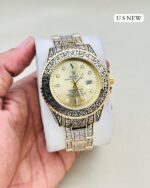 Golden Rolex Rajwadi Watch