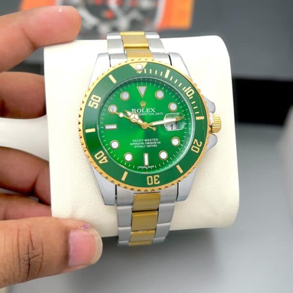 Rolex yatch master green first copy watch