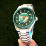 Omega Aqua Terra WorldMap Seamaster Close shot