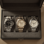 Top three first copy rolex watches in a open luxury box