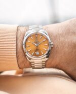 Man wearing Omega Aqua Terra Limited Edition