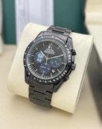 Full Black Omega Speedmaster Professional Chronograph