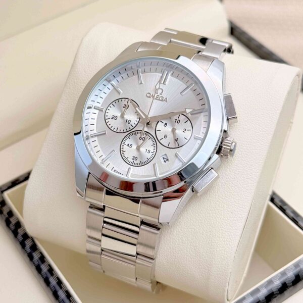 Omega Chronograph Watch for Men – Stainless Steel