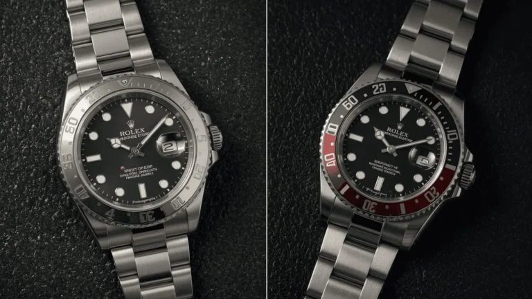 Original and copy watch comparision