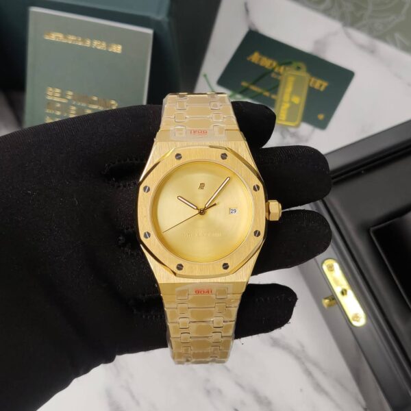 Audemars Piguet Royal Oak Custom – Mad Paris X 1017 ALYX 9SM Premium Men’s Watch Gold Rosegold