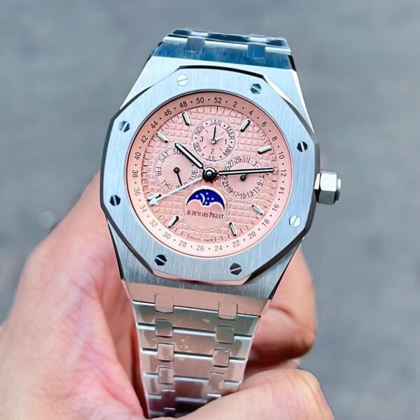 Audemars Piguet Perpetual Calendar Salmon Dial Japan Exclusive – 7AAA Premium ETA Watch for Men