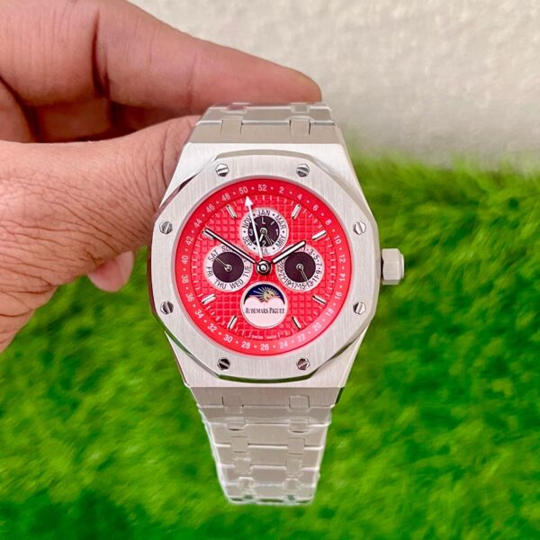 Audemars Piguet Royal Oak Perpetual Calendar Thailand Limited Edition Red Dial Watch