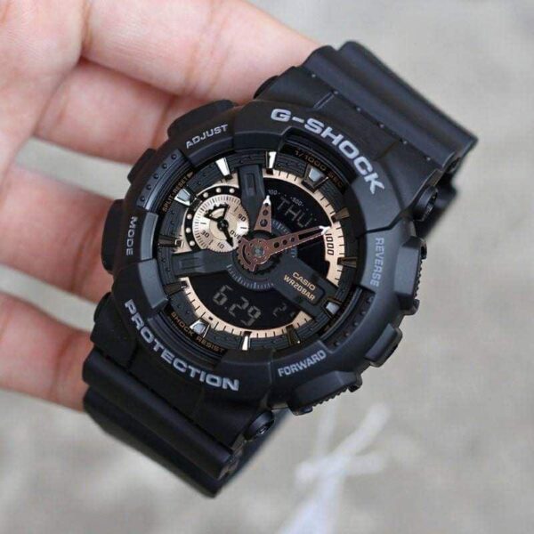 Casio G-Shock GA-110-1BDR Men’s Analog-Digital Full Black Resin Watch