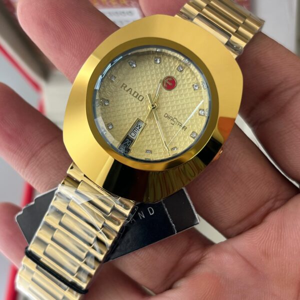 RADO Diastar Modern Machine – Automatic Stainless Steel Watch for Men with Transparent Case