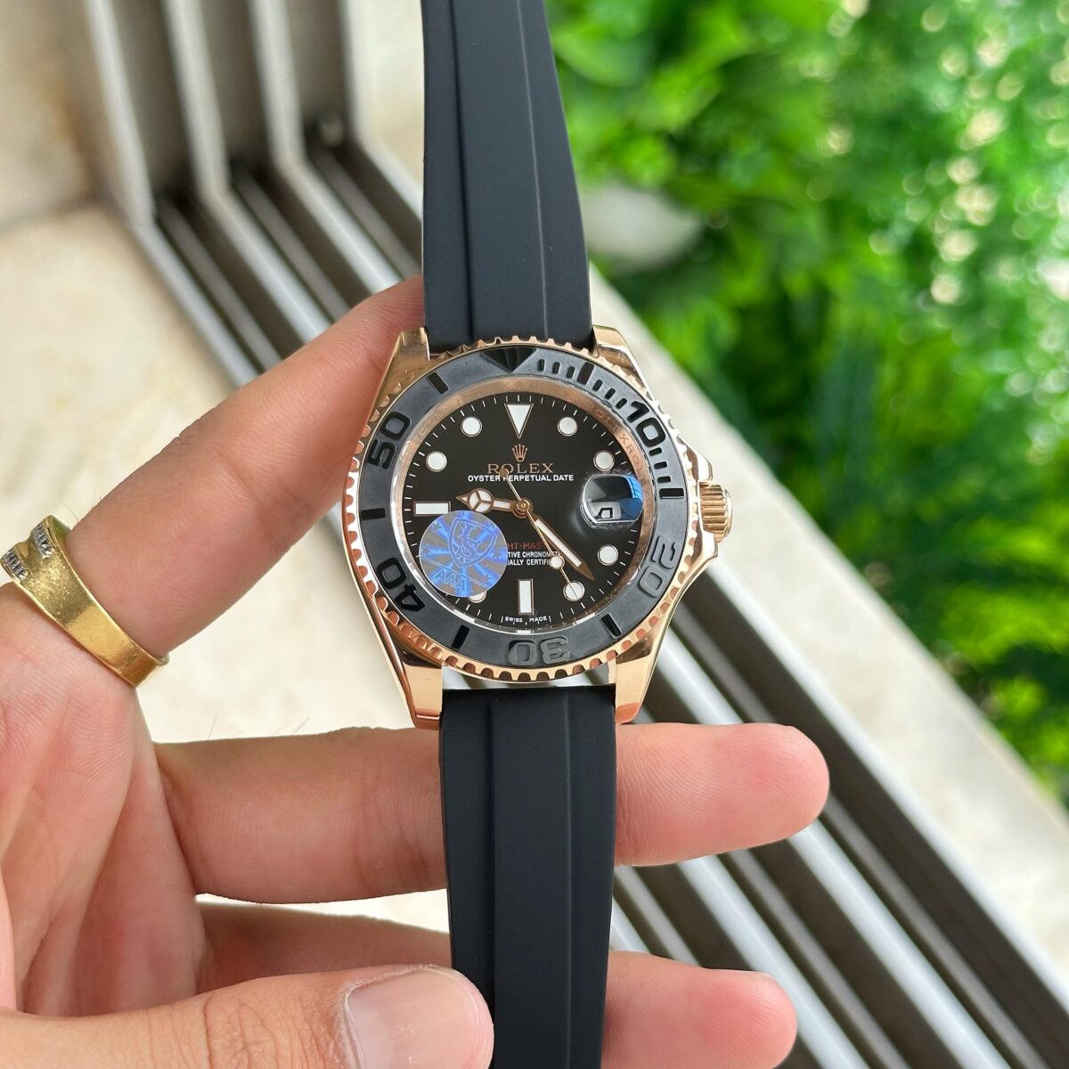 Rolex Yatch Master 40 full view