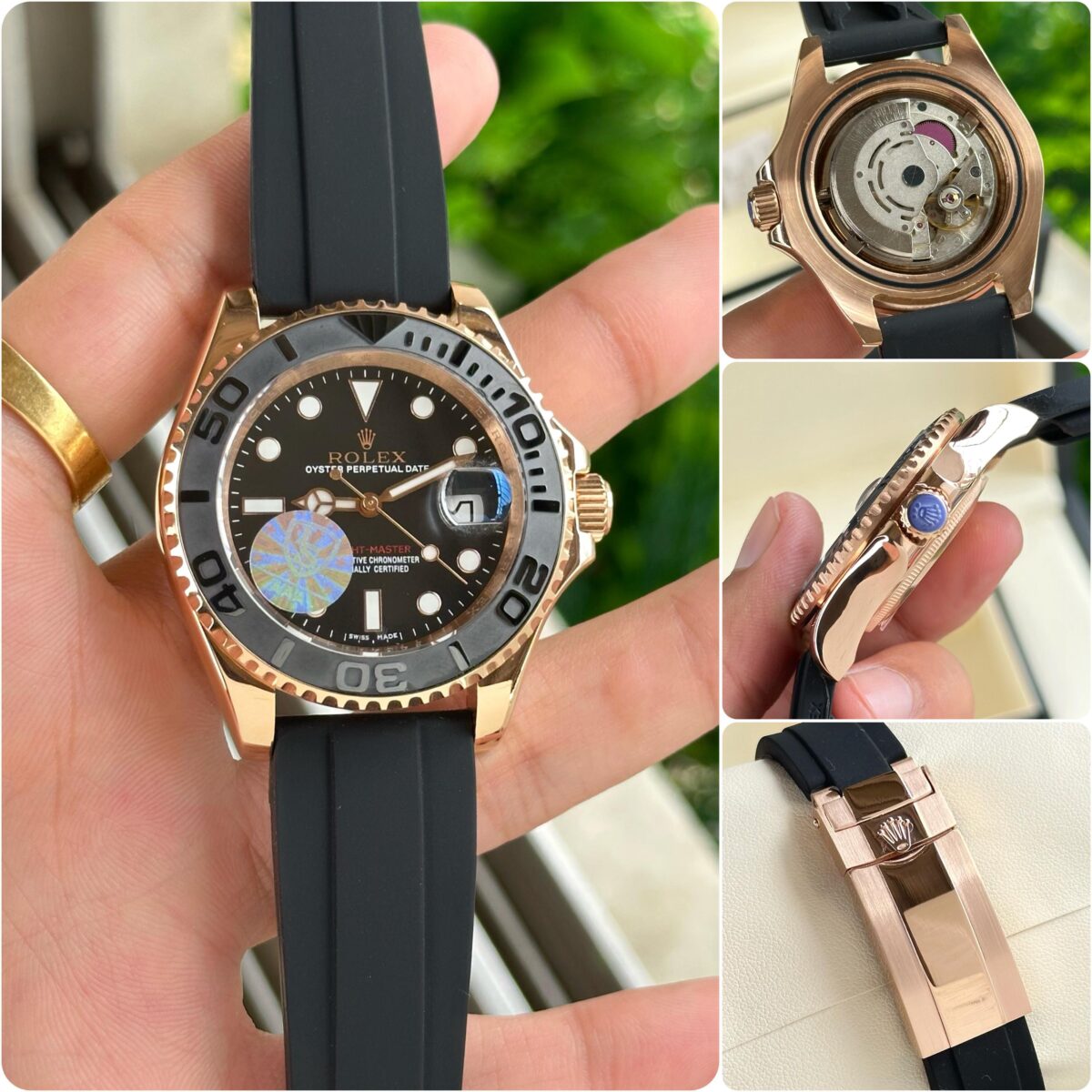 Rolex Yatch Master 40 multipe shot view