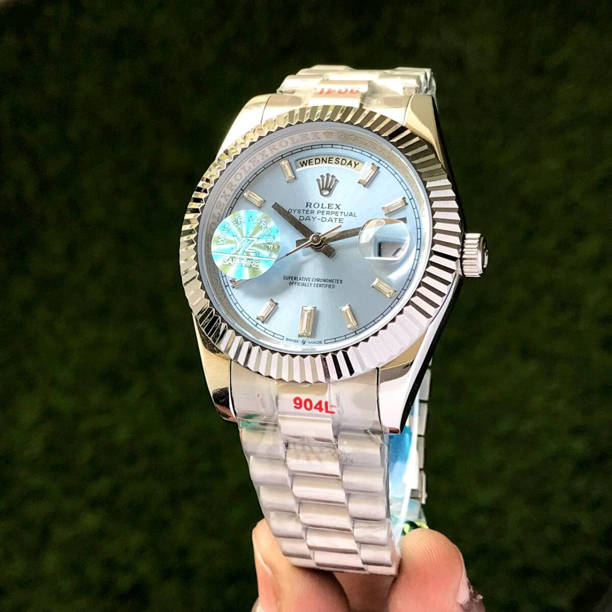 Rolex Day Date Tiffany Sky Blue 3