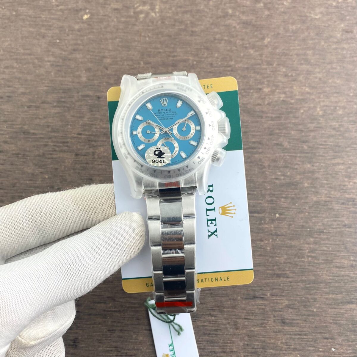 Rolex Daytona Blue Swiss Semi ETA 4131 OZ