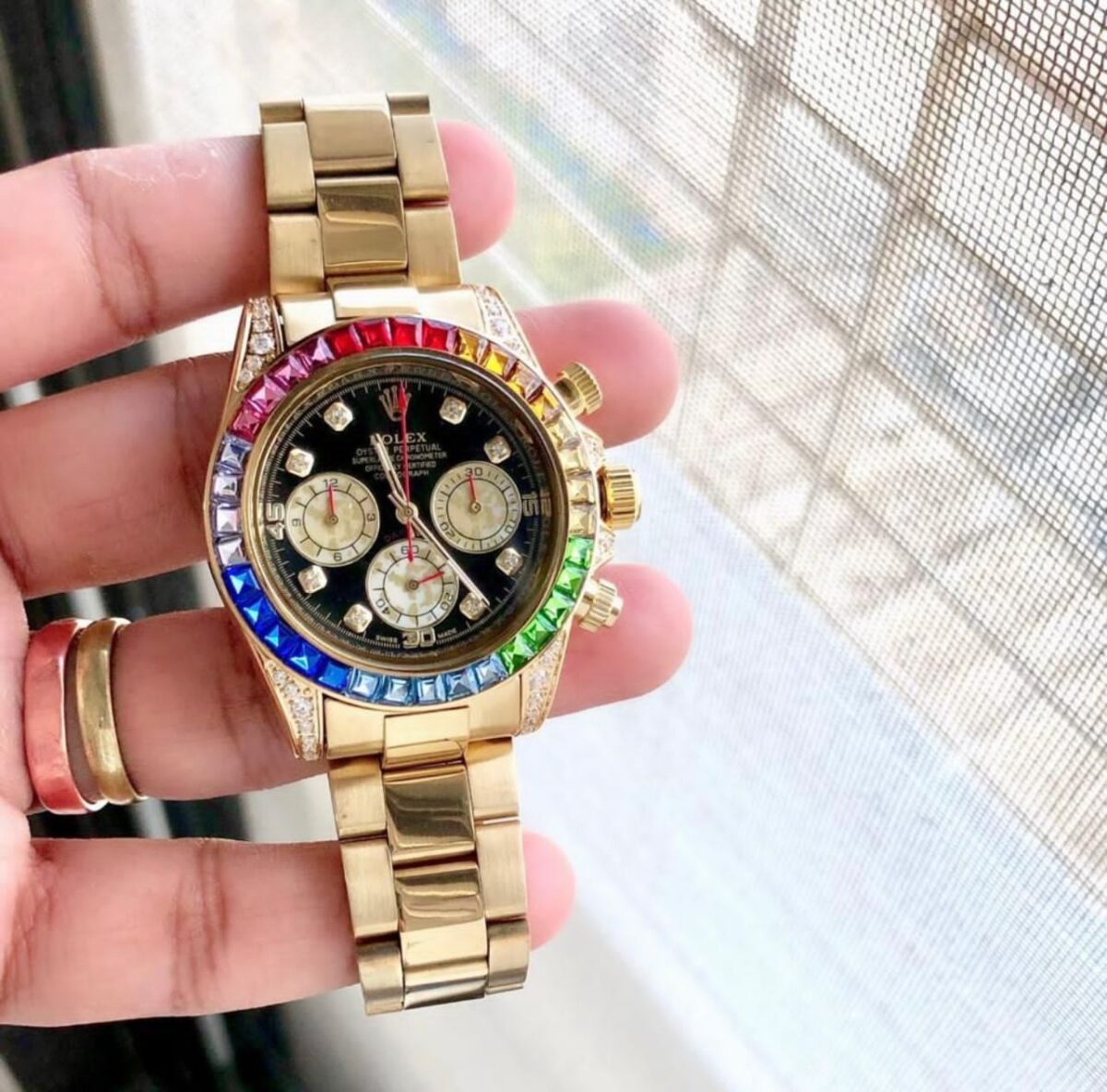Rolex Daytona Golden Rainbow 1