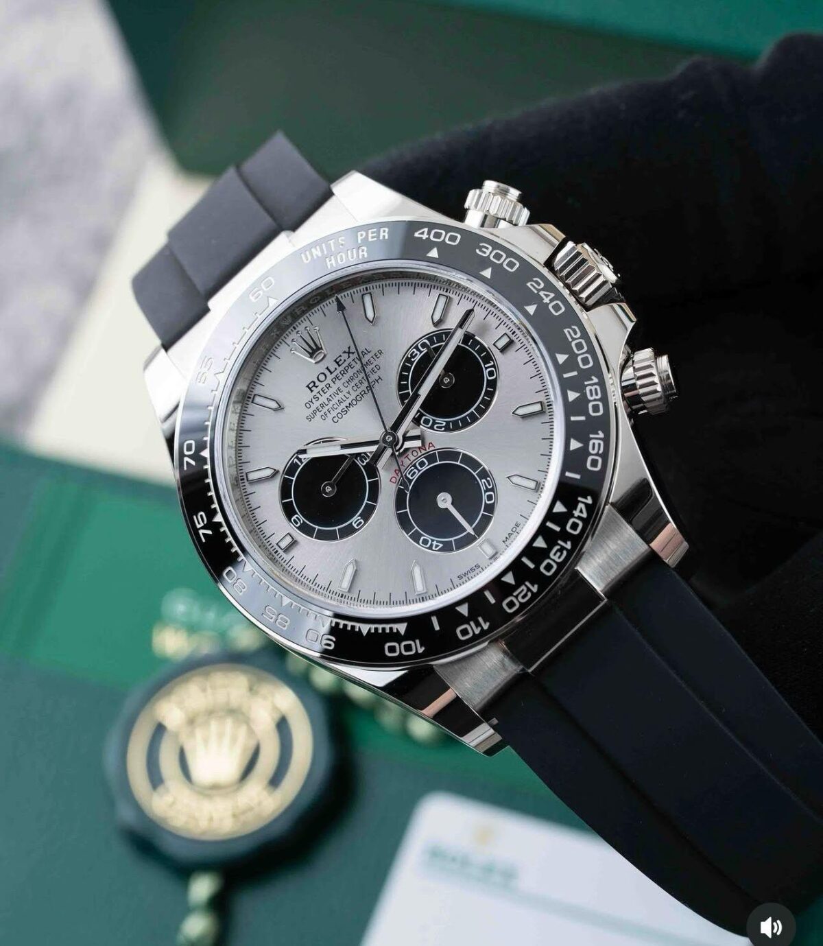 Rolex Daytona Oysterflex Grey Dial 1
