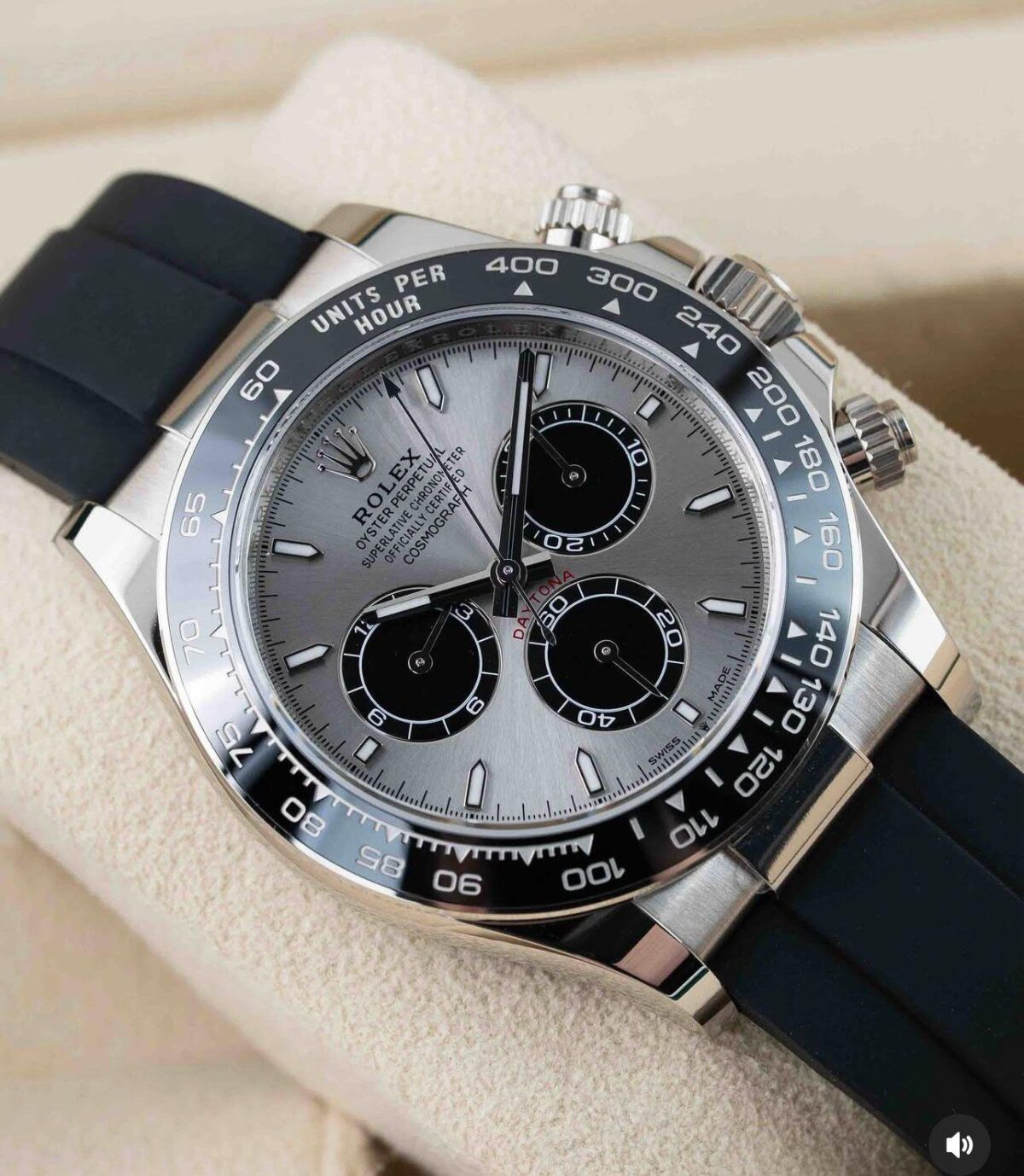 Rolex Daytona Oysterflex Grey Dial 3