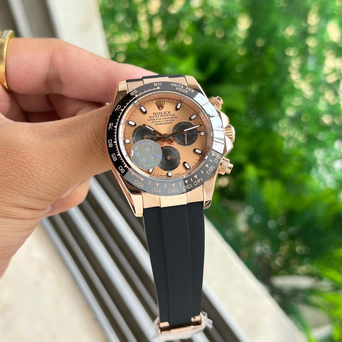Rolex Daytona Oysterflex Rosegold 2
