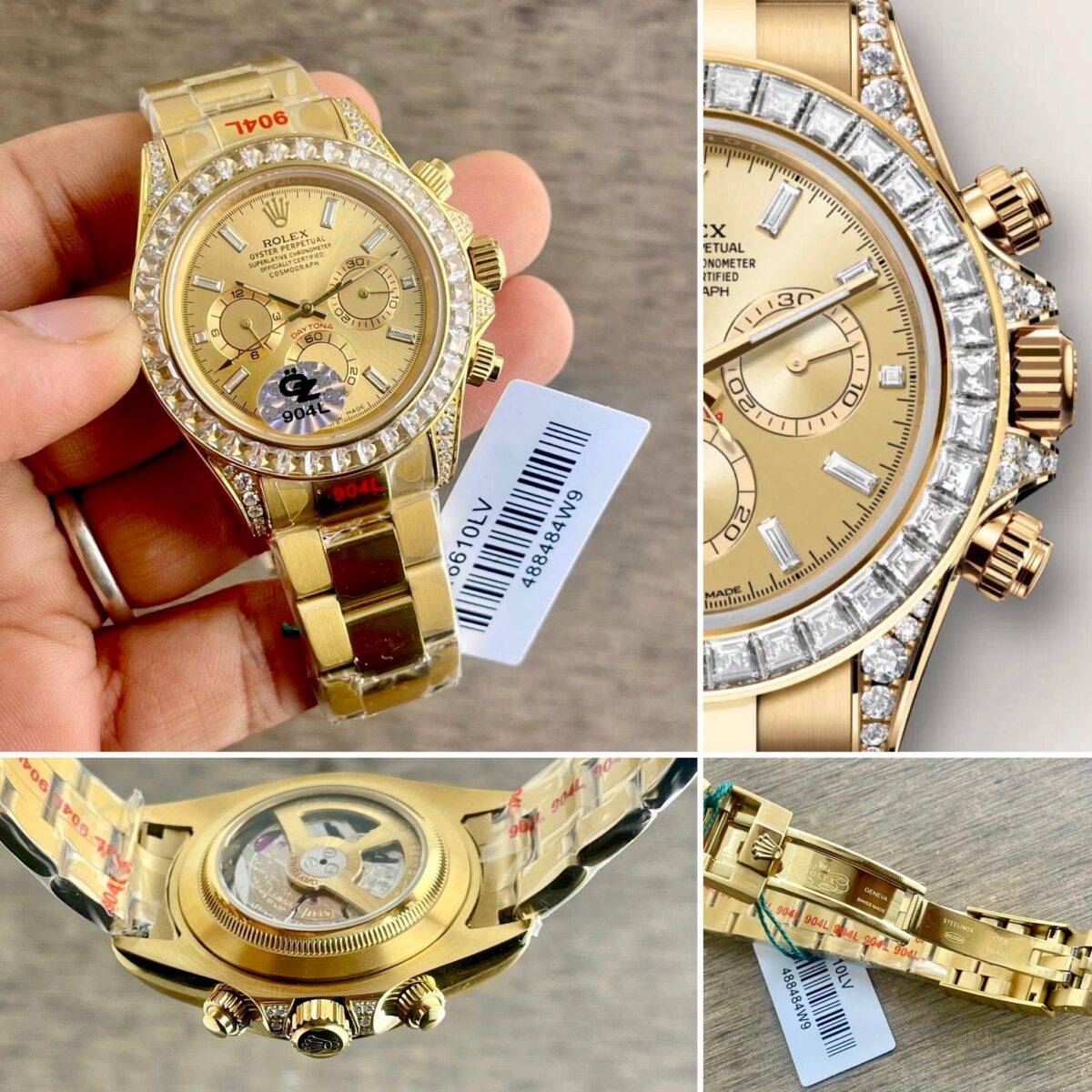 Rolex Daytona Yellow Diamond Dial 1