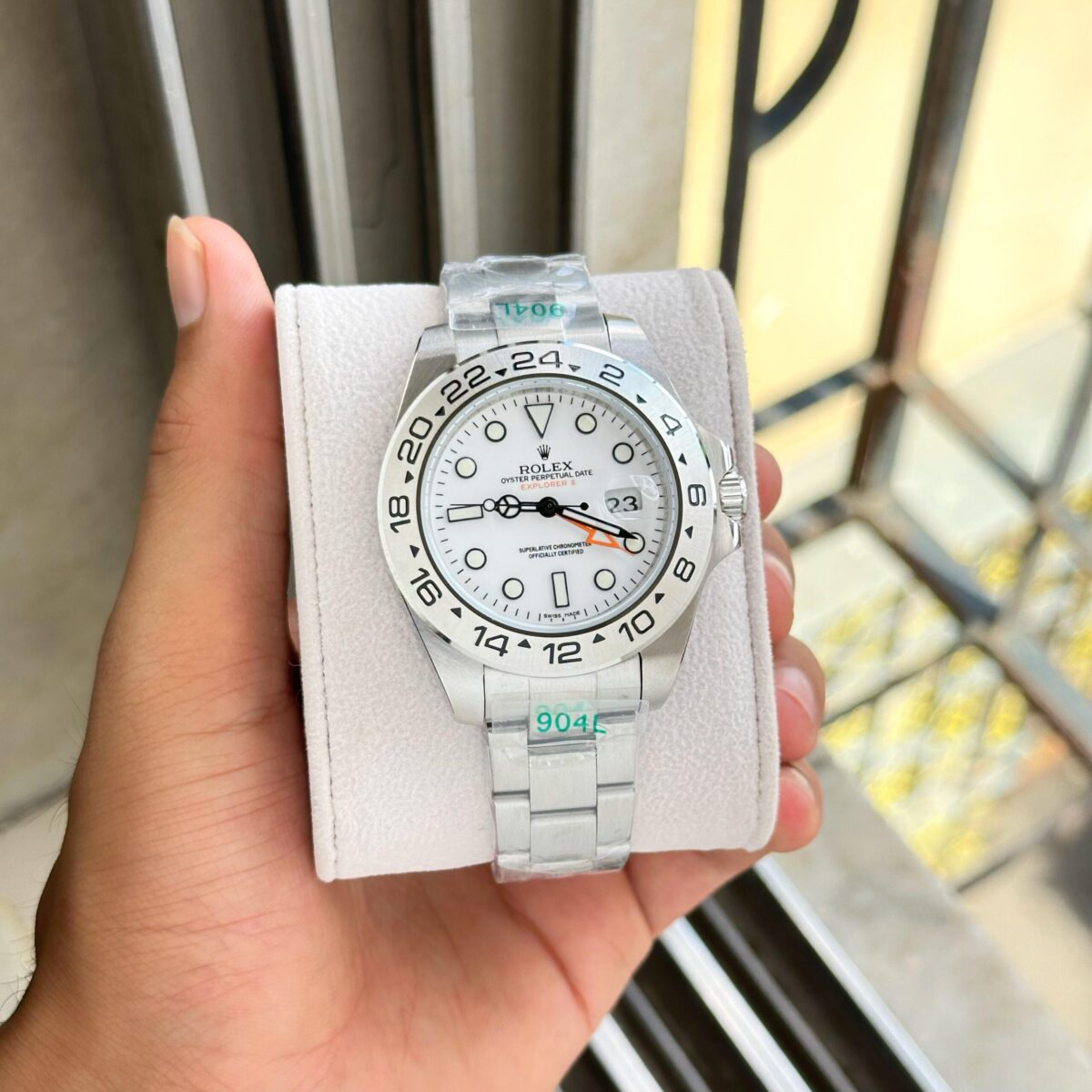 Rolex Explorer II Full White 1