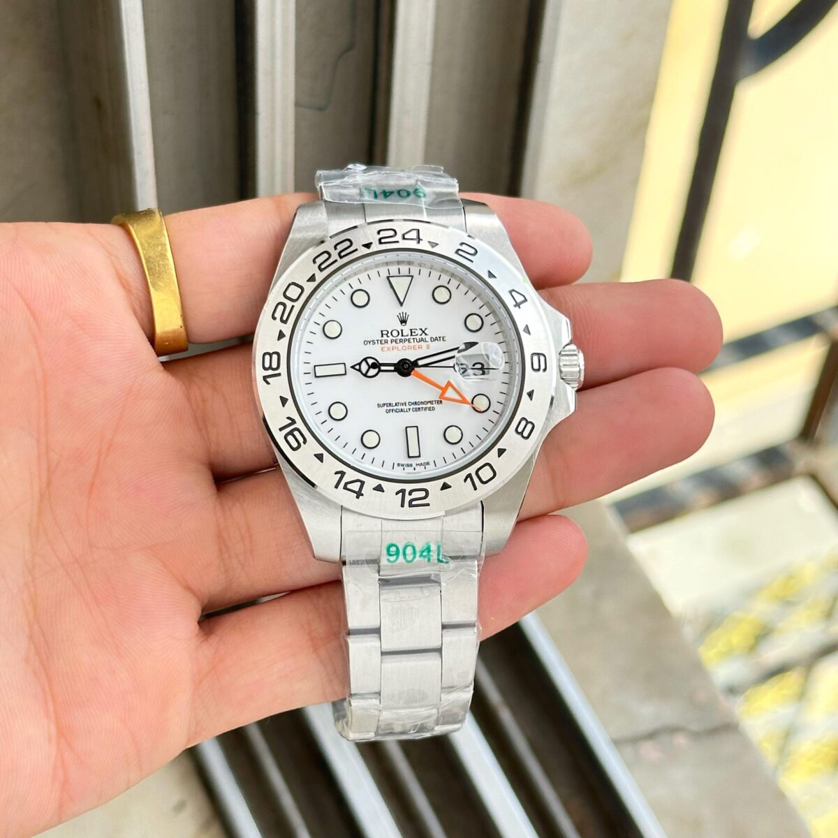 Rolex Explorer II Full White 2