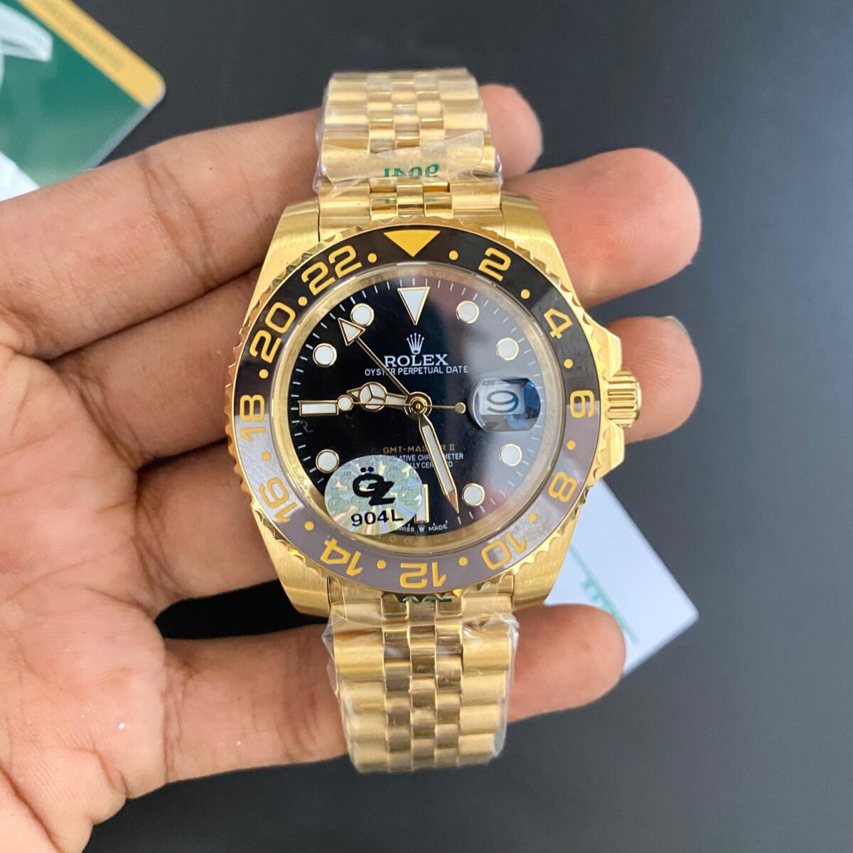 Rolex GMT 2 Gold ETA Quality Watch 1