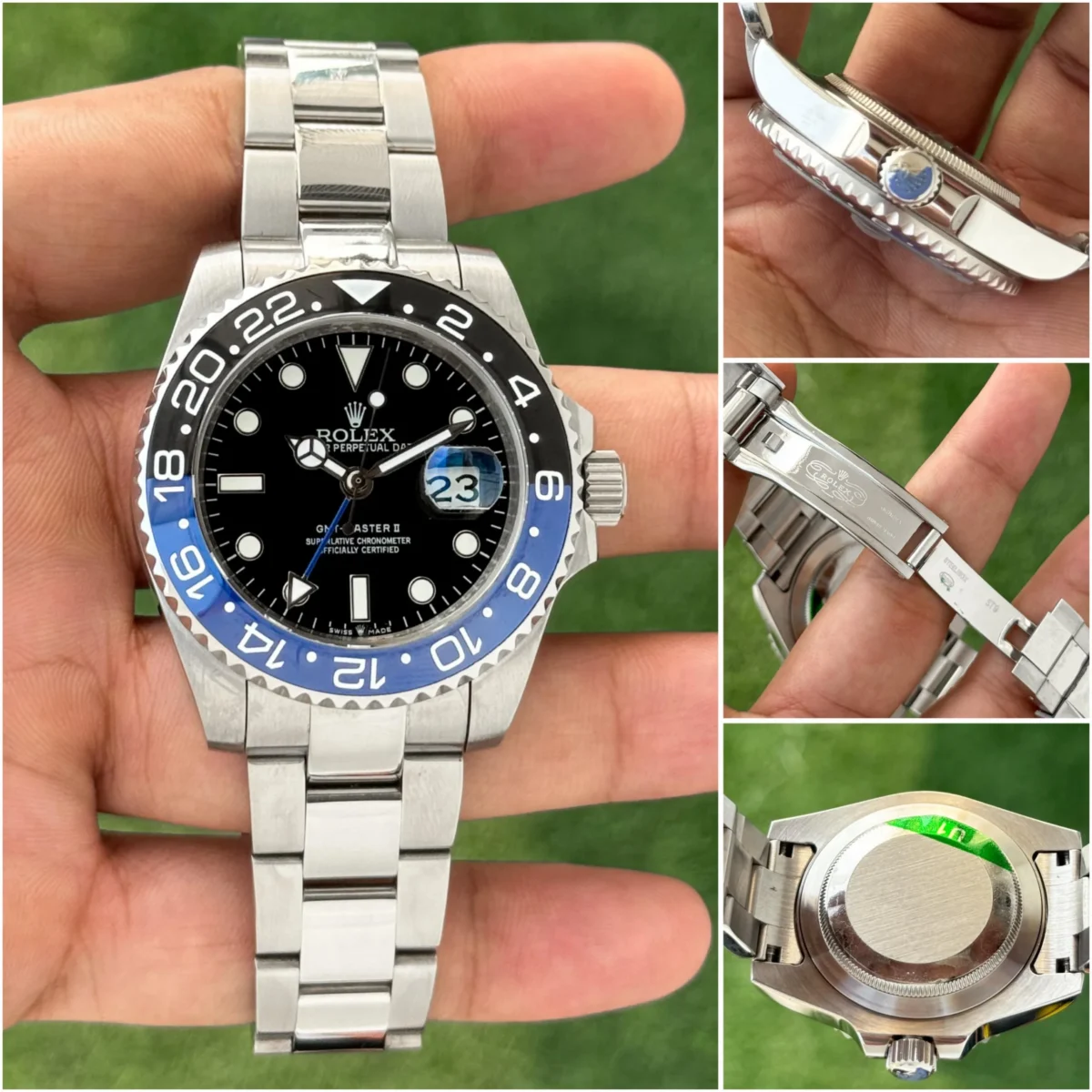 Rolex GMT Master II Batman 2