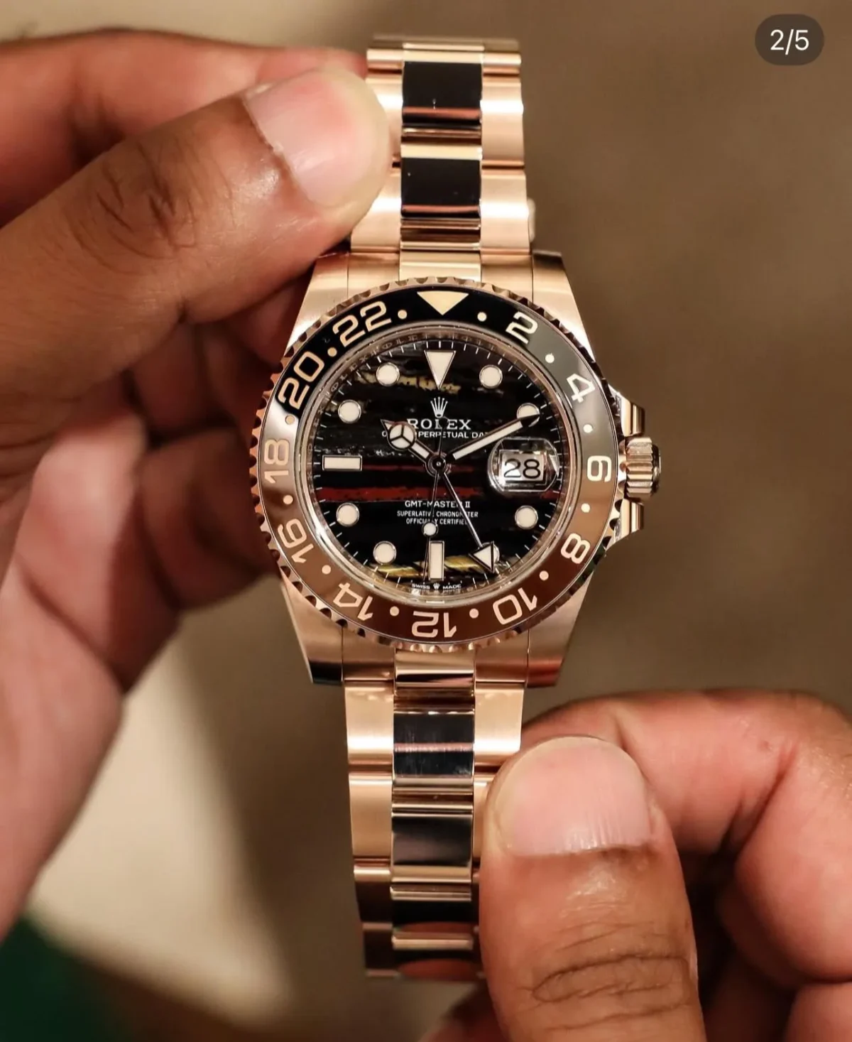 Rolex GMT Master II Ever Rose Gold 3