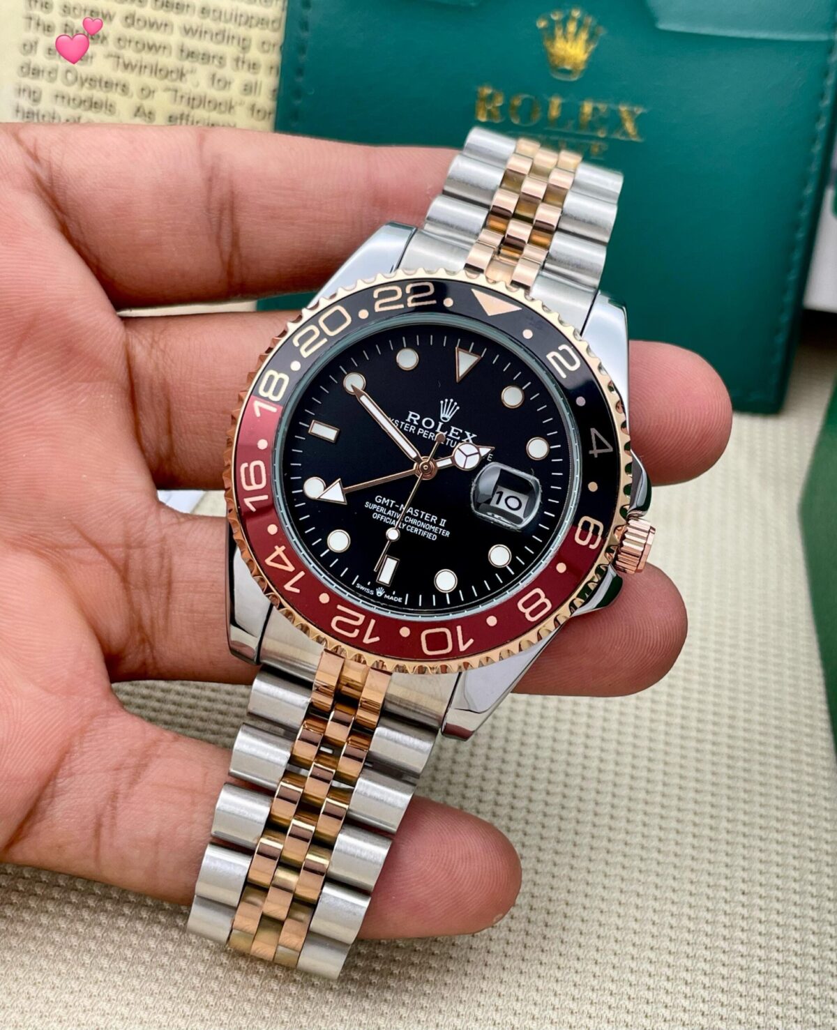 Rolex GMT Master II Quartz Watch 3