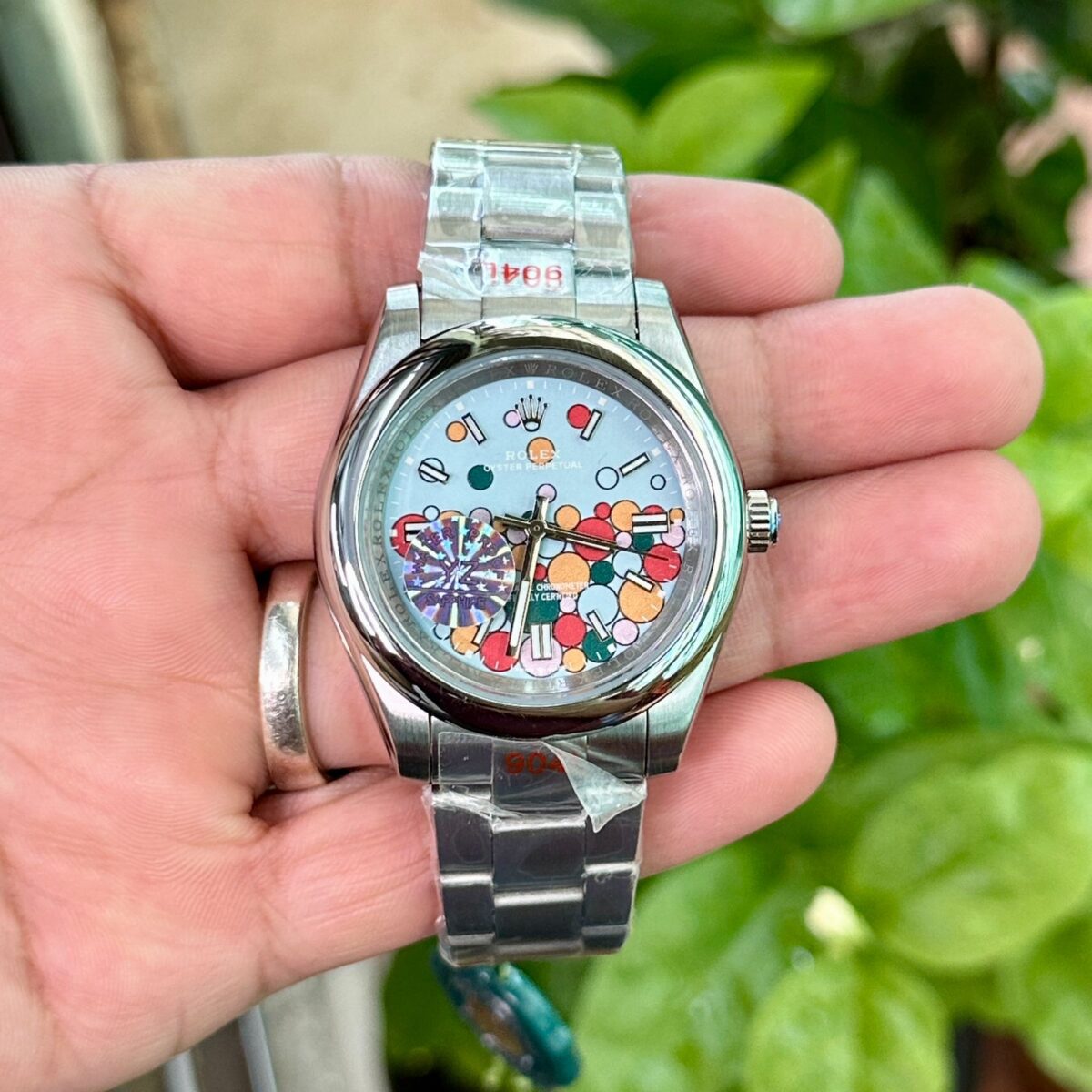 Rolex Oyster Bubble Perpetual Automatic Gents Watch 1