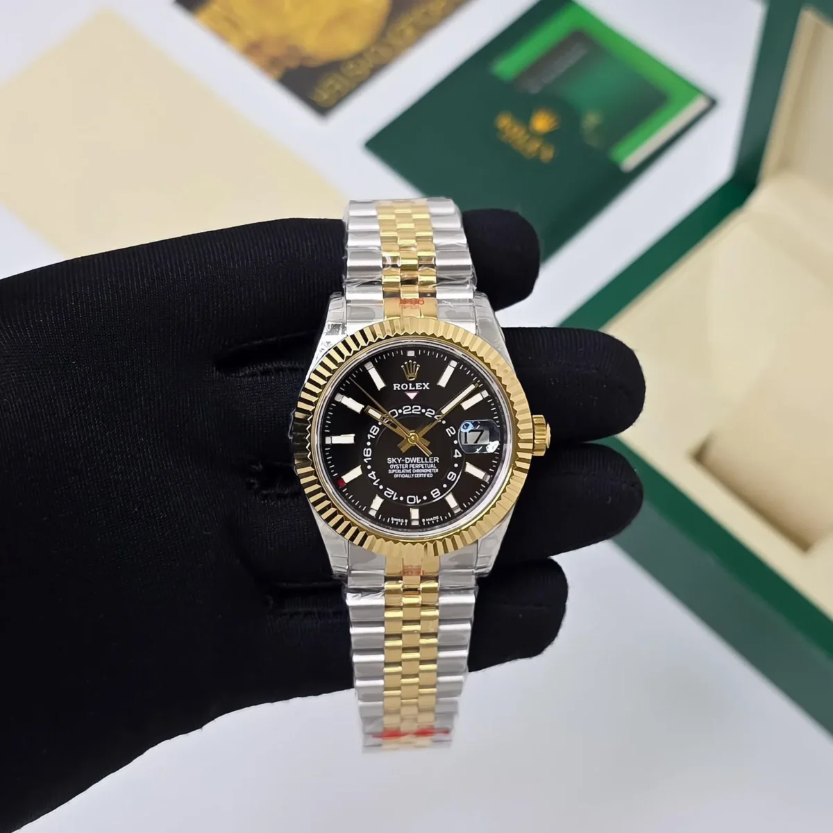 Rolex Sky Dweller Black Dial 1