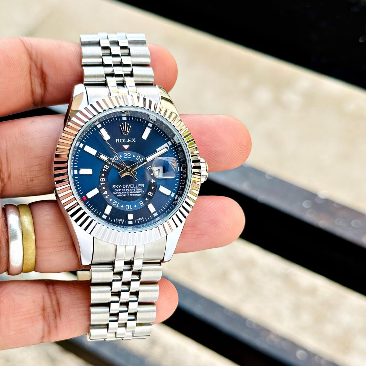 Rolex Sky Dweller Blue Dial 2