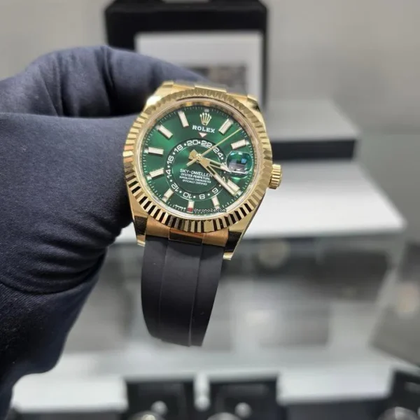 Rolex Sky-Dweller Green Fibre