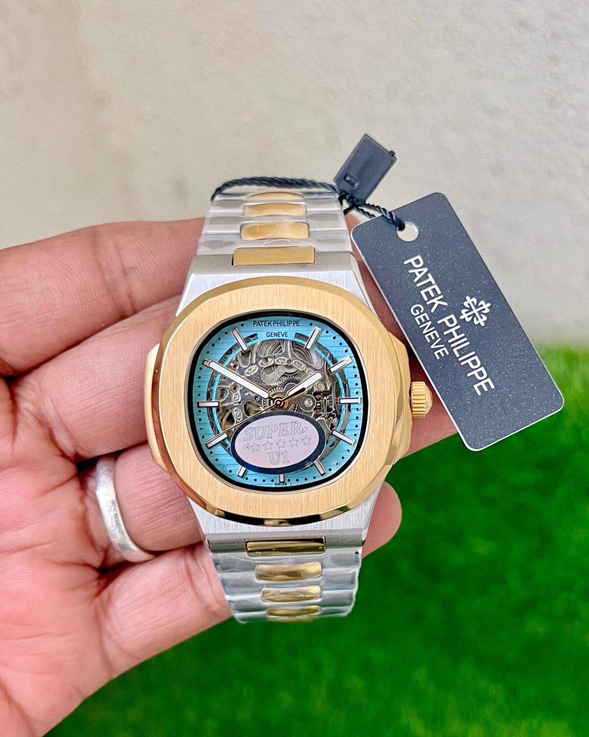 Patek Philippe Skeleton Tiffany Dial Automatic Men’s Watch