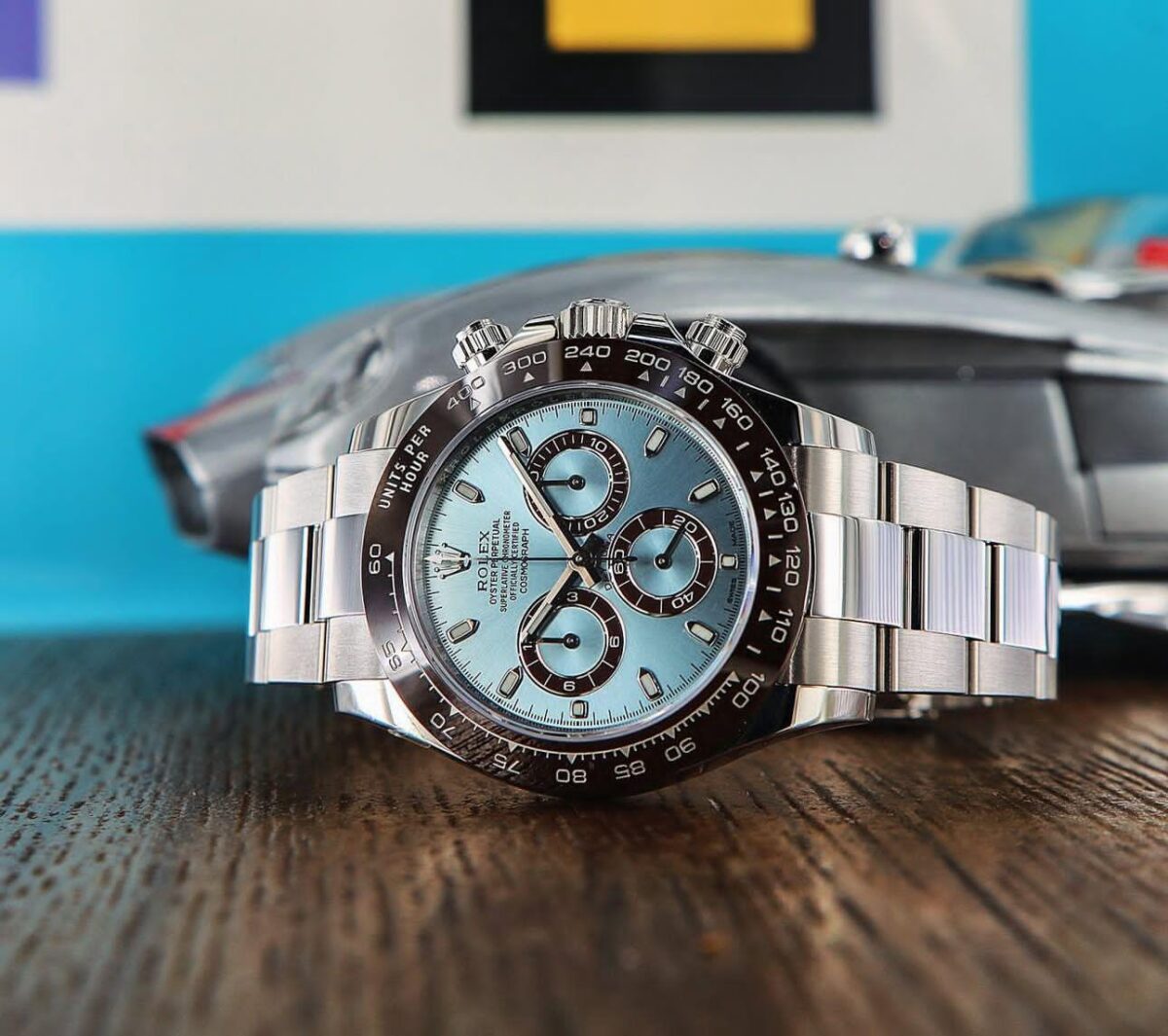 rolex daytona ice blue dial 2