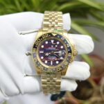 Rolex GMT-Master II Tiger Icon Dial men’s watch – gold & rose gold, ceramic bezel, Oyster bracelet