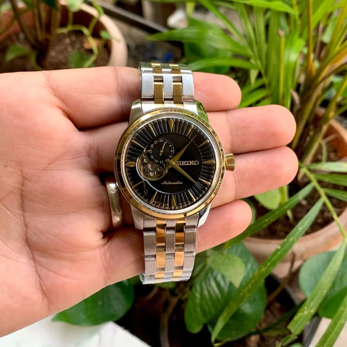 seiko presage cocktail black 1