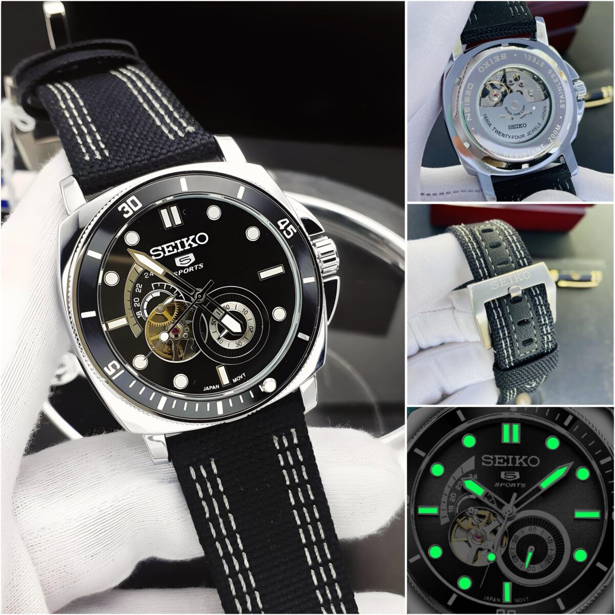 seiko tourbillon black 1 scaled