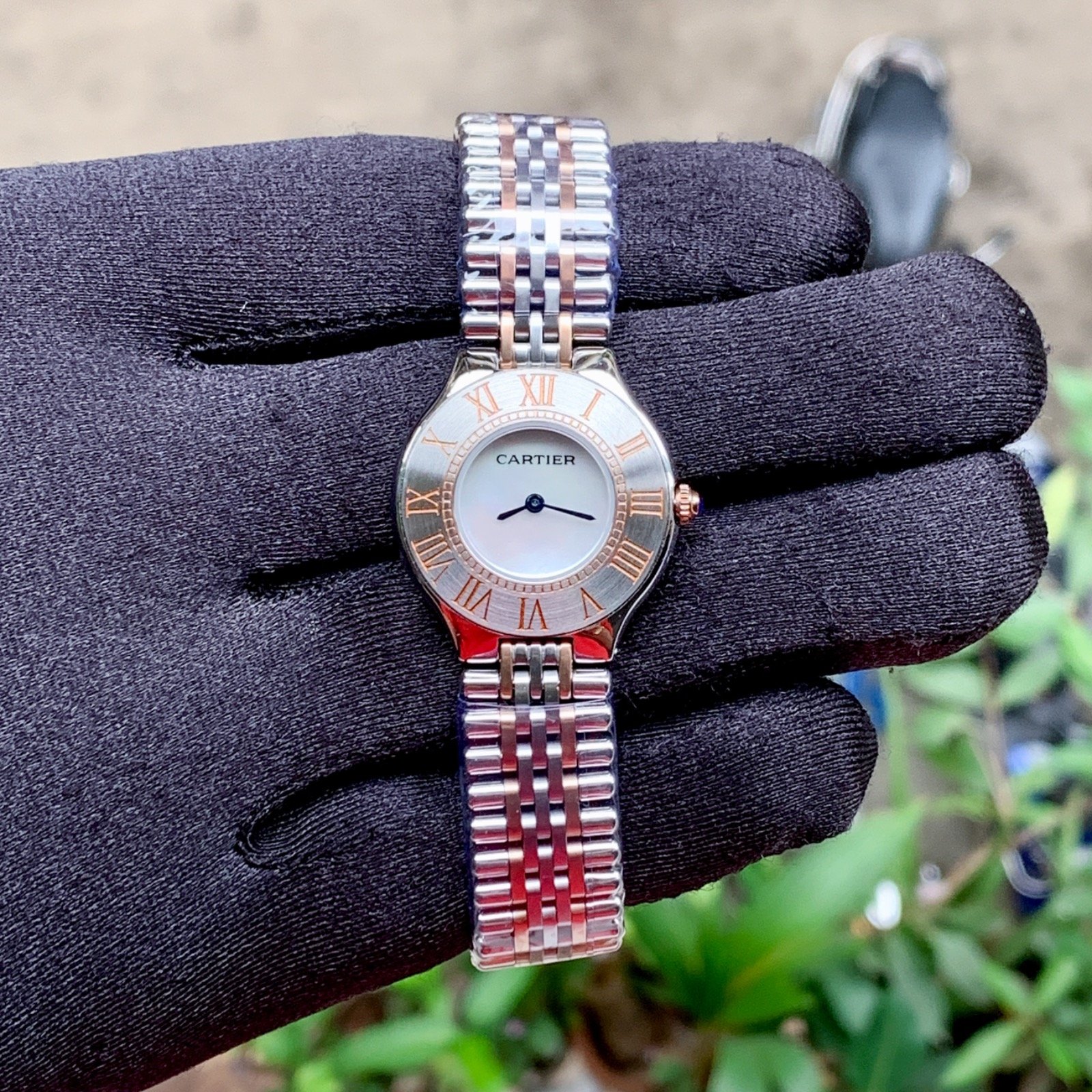 Cartier-21-Must-De-Cartier-Ladies-Rose-Gold-1-watchtown Cartier 21 Must De Cartier Ladies Rose Gold 1 watchtown