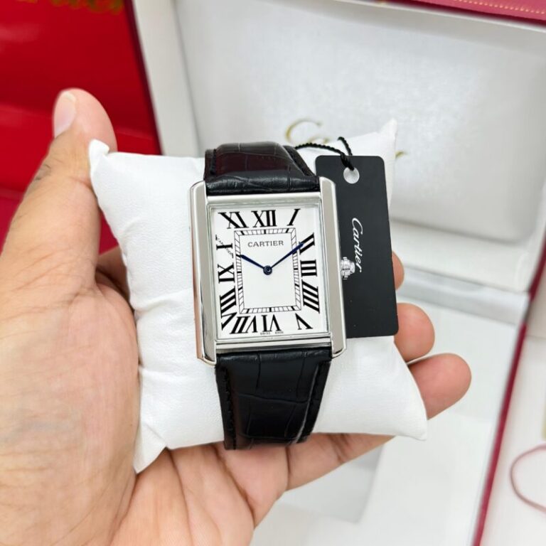 Cartier Tank Louis Slim White Dial Watch