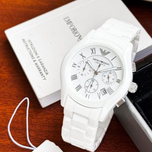 Emporio Armani Ar1416 Ceramica White